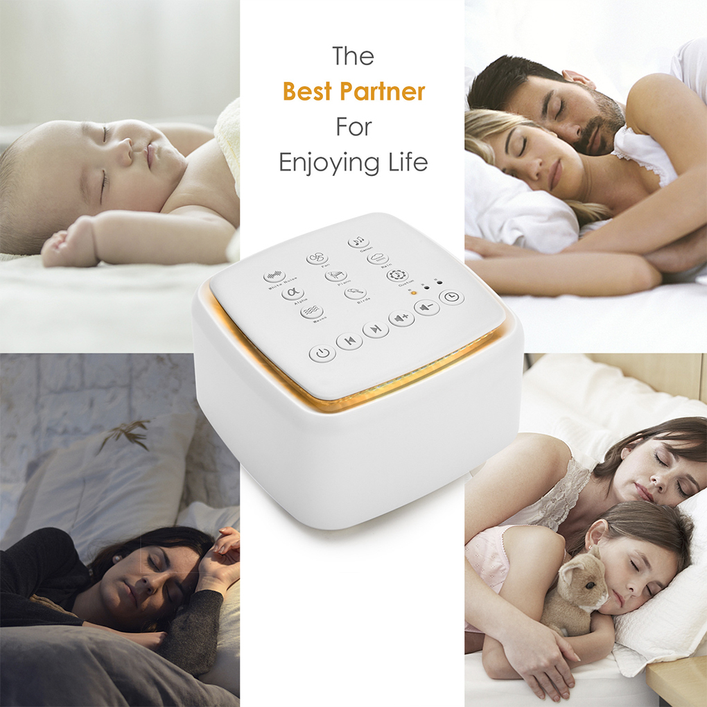 White Noise Machine Baby - Rechargeable White Noise Machine For Sleeping