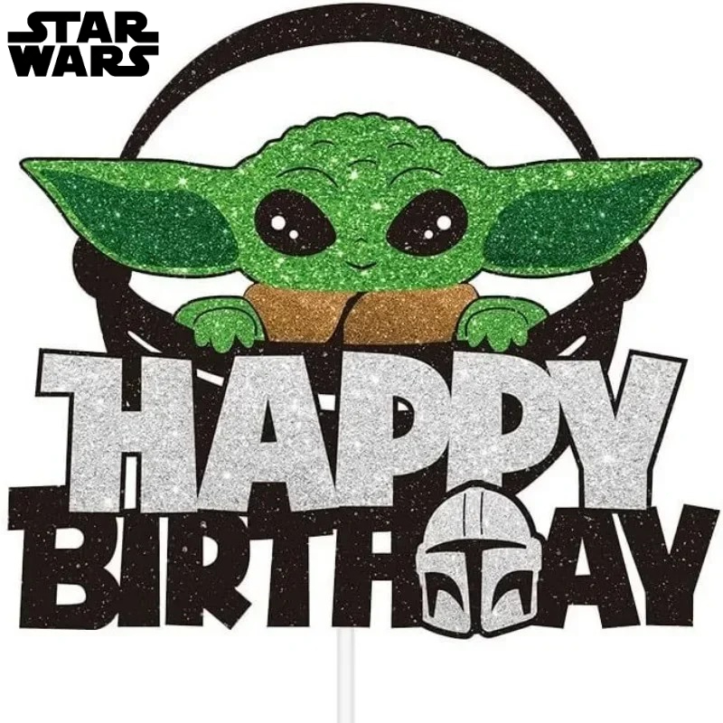 Baby Yoda Products - Star Wars Cake Decoration Cartoon Yoda