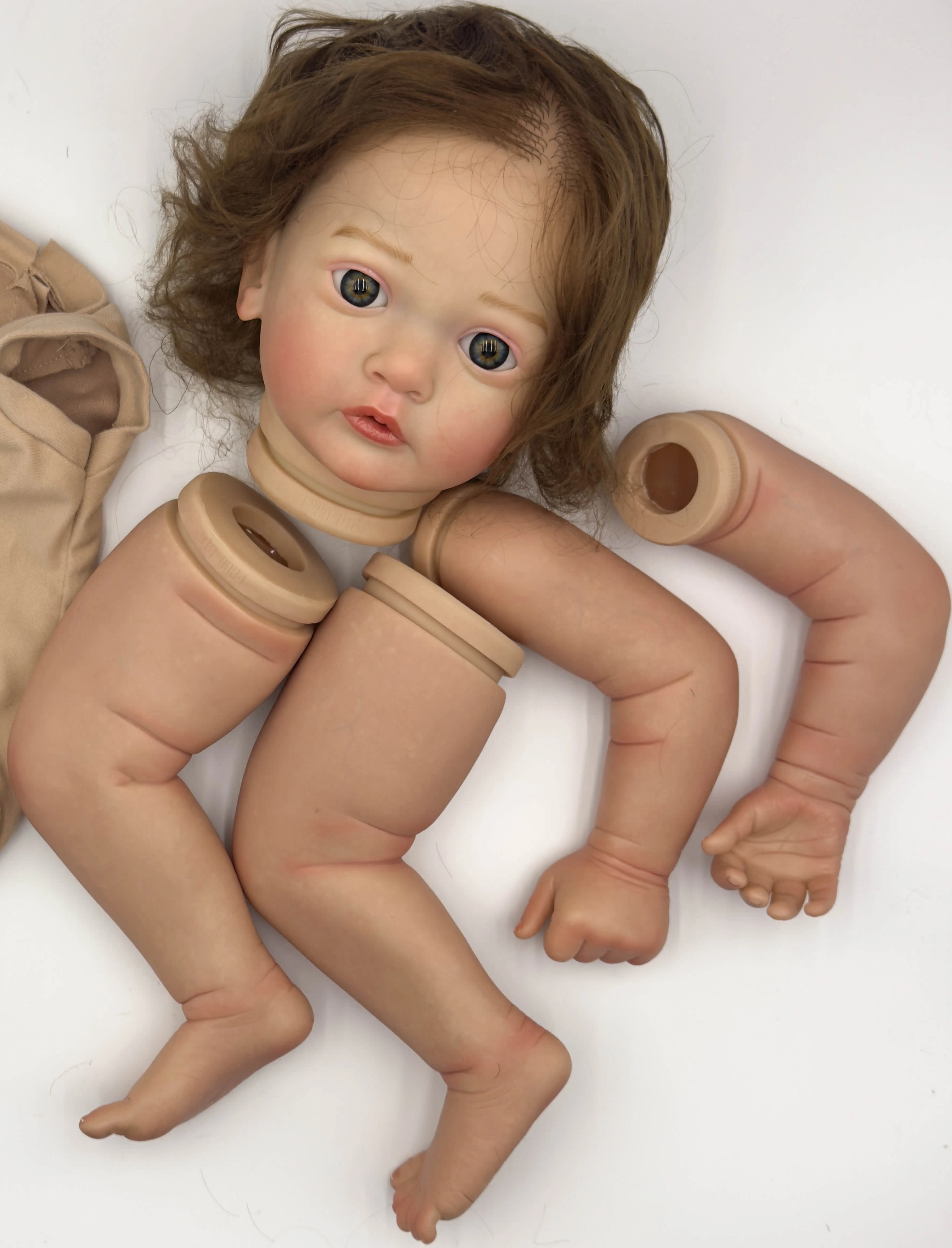 Baby Products For Curly Hair - NPK 24inch Ayana Lifelike Unfinished Reborn