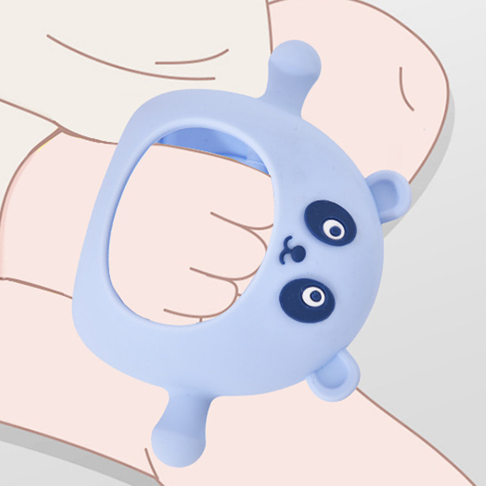 Teething Mitten Baby - Silicone Baby Teether Cartoon Infant Teething