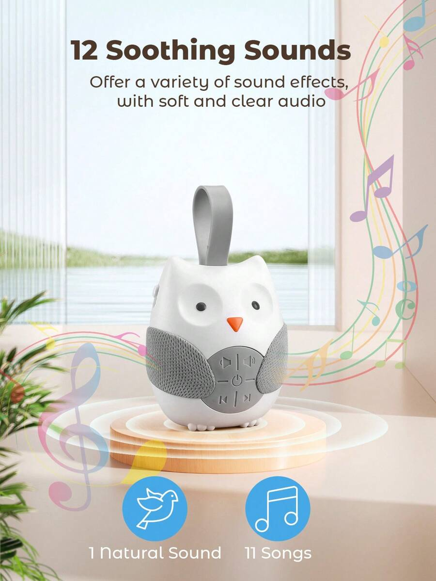 White Noise Machine Baby - Portable Sleep Sound Toddler White Noise