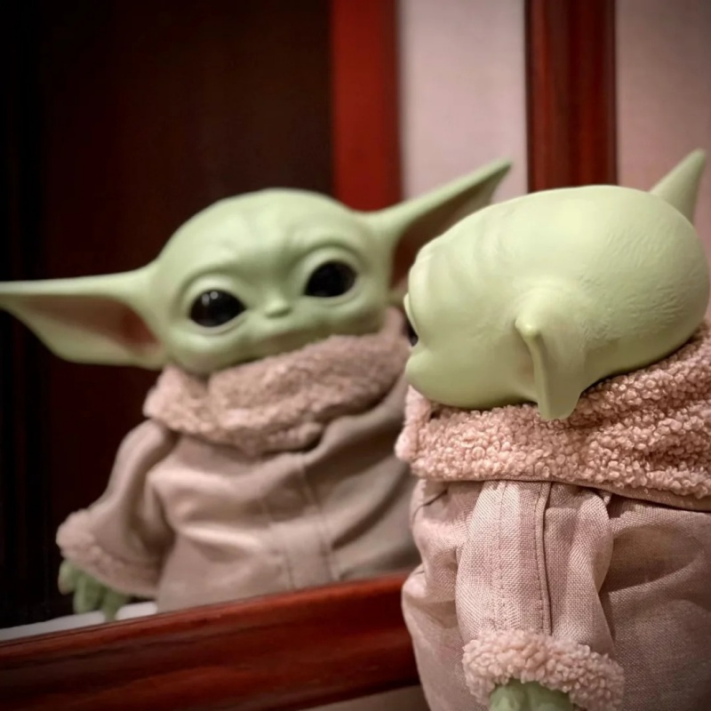 Baby Yoda Products - Star Wars 28cm Pvc Yoda Figure