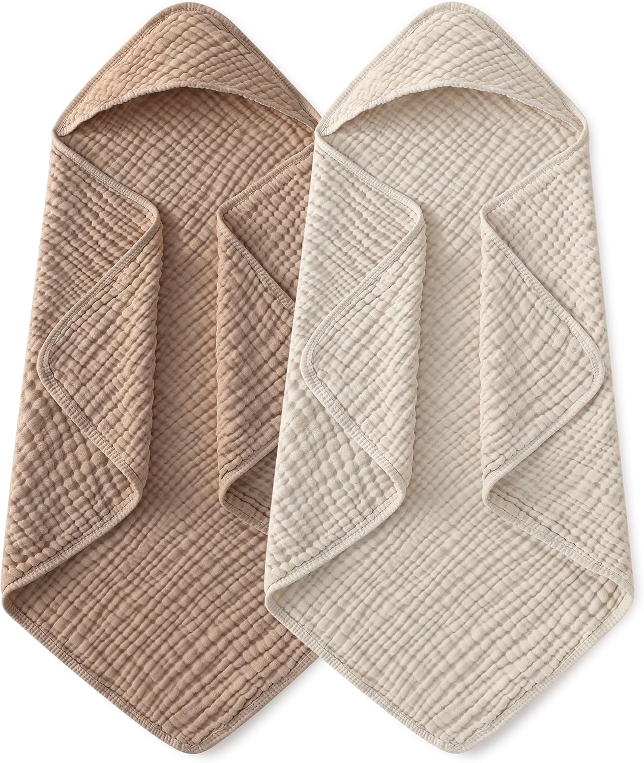 Baby Products In - Hooded Baby Towels 2 Pack 100%