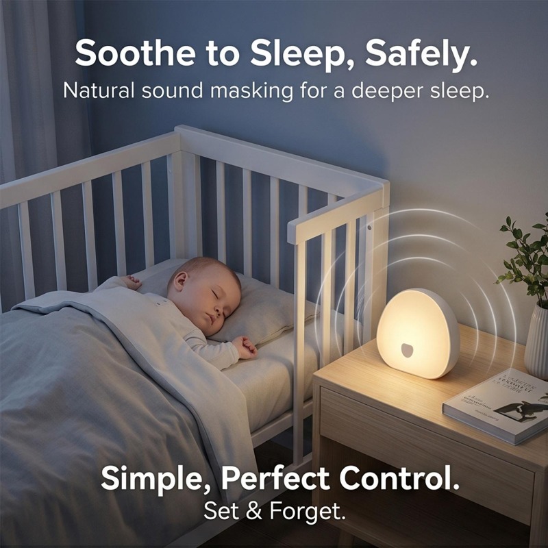 RGB Sleep White Noise Machine  - White Noise Machine Baby recension och pris