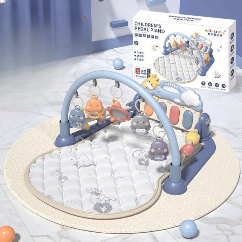 Kick Piano Play Gym for Babies - Baby Rattle Toy Set recension och pris