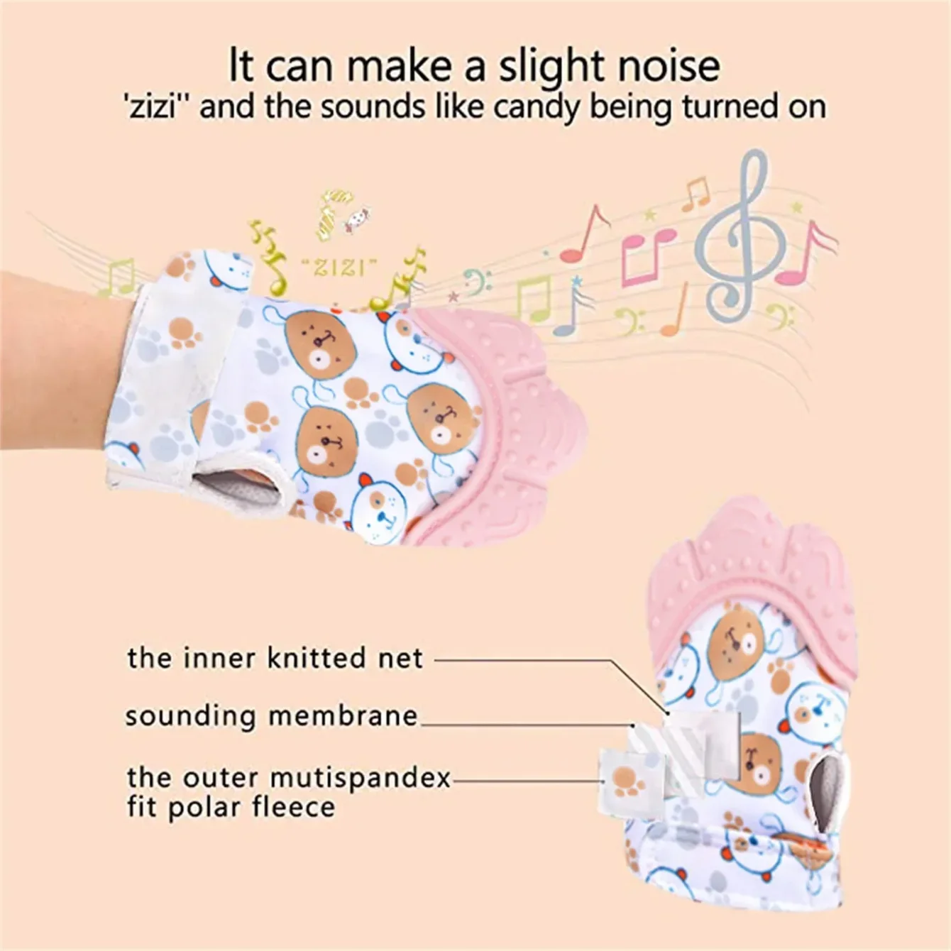 Newborn Teething Silicone Mitt - Teething Mitten Baby recension och pris