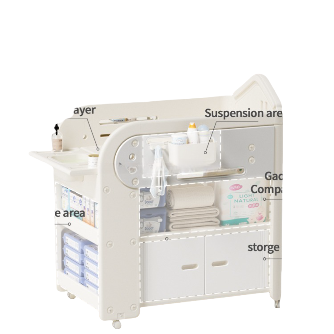 Storage Basket Nursing Diaper  - Baby Products Basket recension och pris