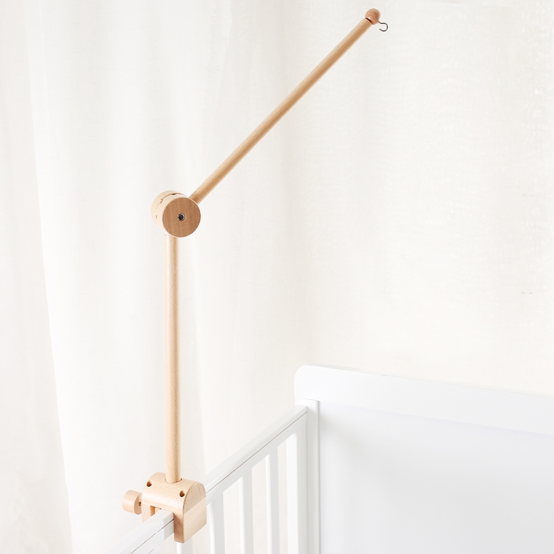 Baby Wooden Bed Bell Bracket M - Baby Rattle Toy Set recension och pris