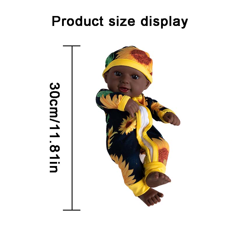 30cm Reborn Doll Black Skin So - Baby Products Trending recension och pris