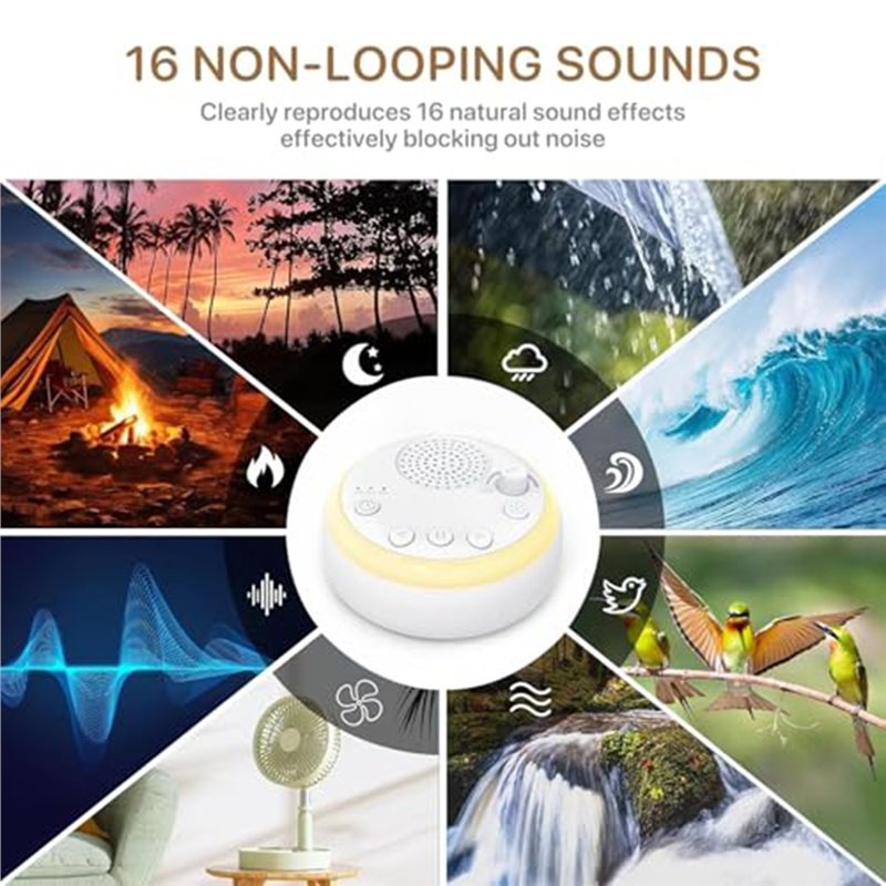 CYGJ-Sleep Aid Sound Machine F - White Noise Machine Baby recension och pris