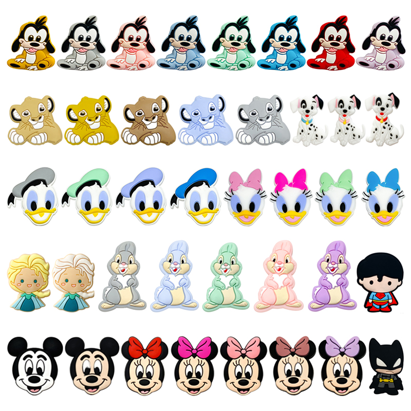 5pcs Silicone Cartoon Beads Pa - Baby Products Nipples recension och pris