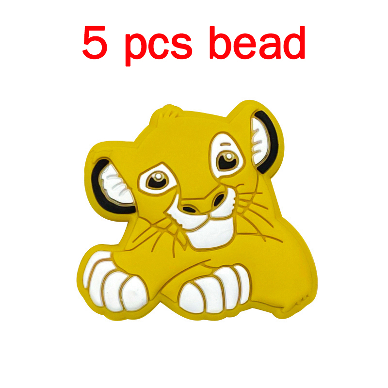 5pcs Silicone Cartoon Beads Pa - Baby Products Nipples recension och pris
