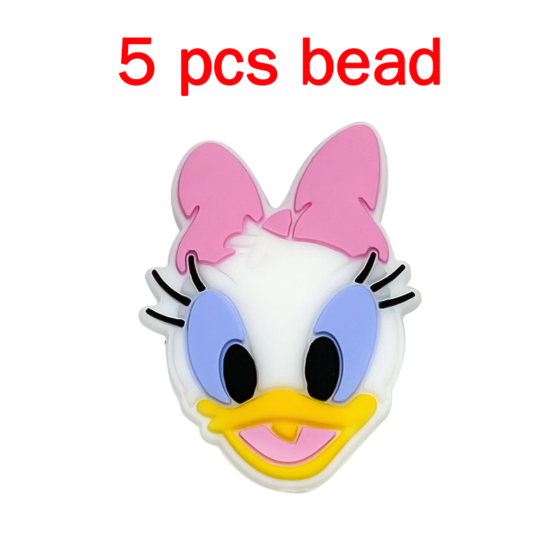 5pcs Silicone Cartoon Beads Pa - Baby Products Nipples recension och pris