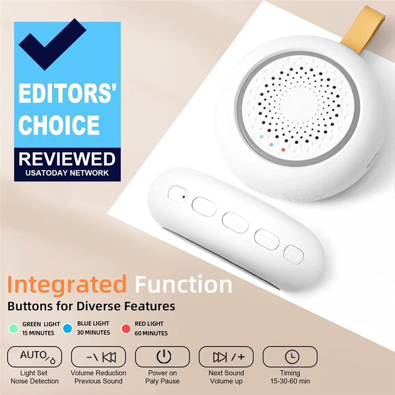A38T-White Noise Sound Machine - White Noise Machine Baby recension och pris