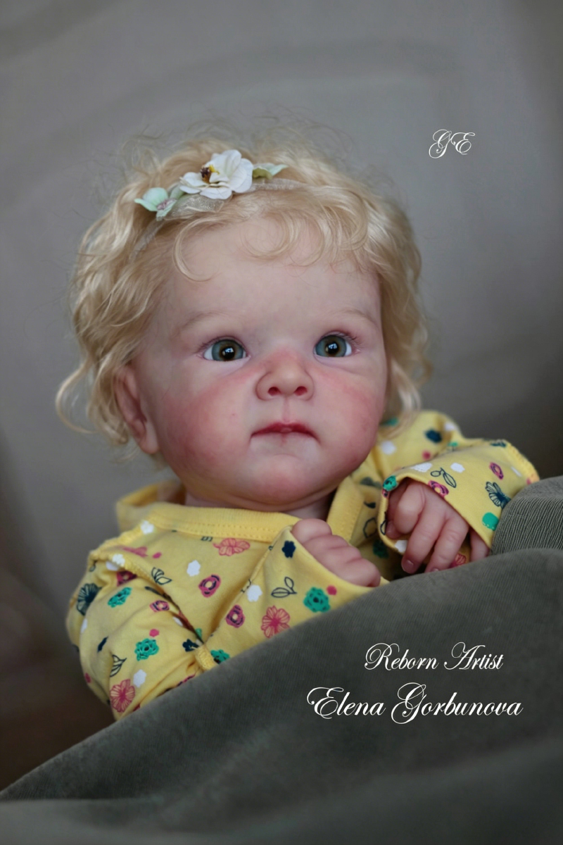 NPK 18''3D Painted Unfinished  - Baby Products For Curly Hair recension och pris