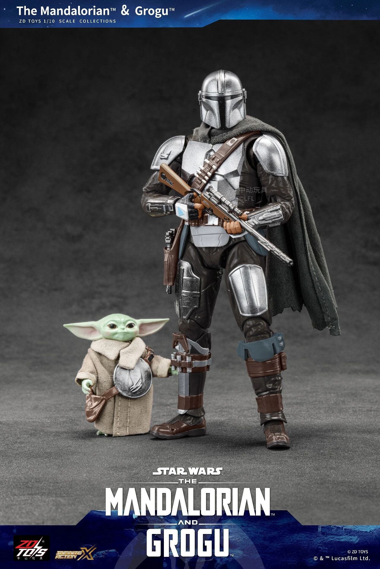 2026 New ZD Toys Star Wars Act - Baby Yoda Products recension och pris