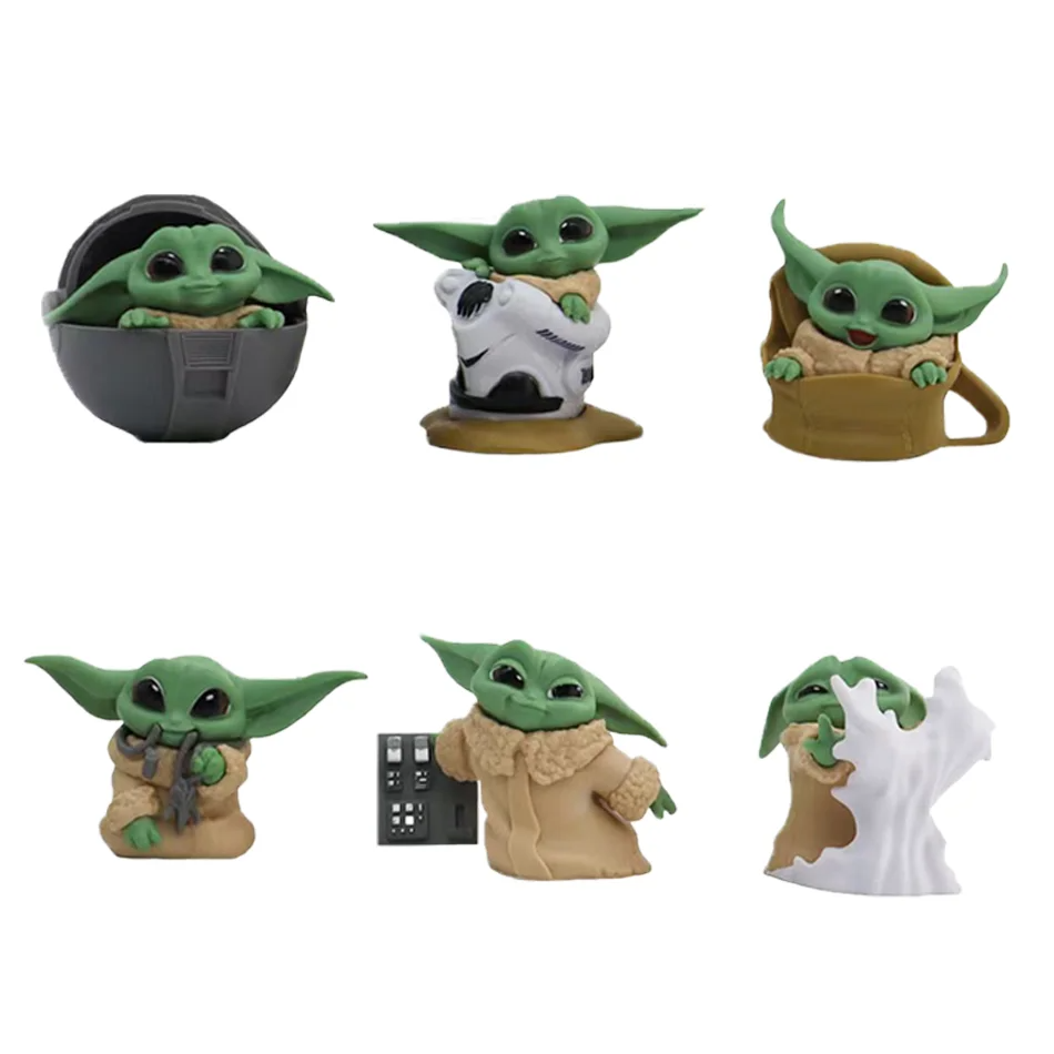 2Style 6Pcs/Set Disney Anime F - Baby Yoda Products recension och pris