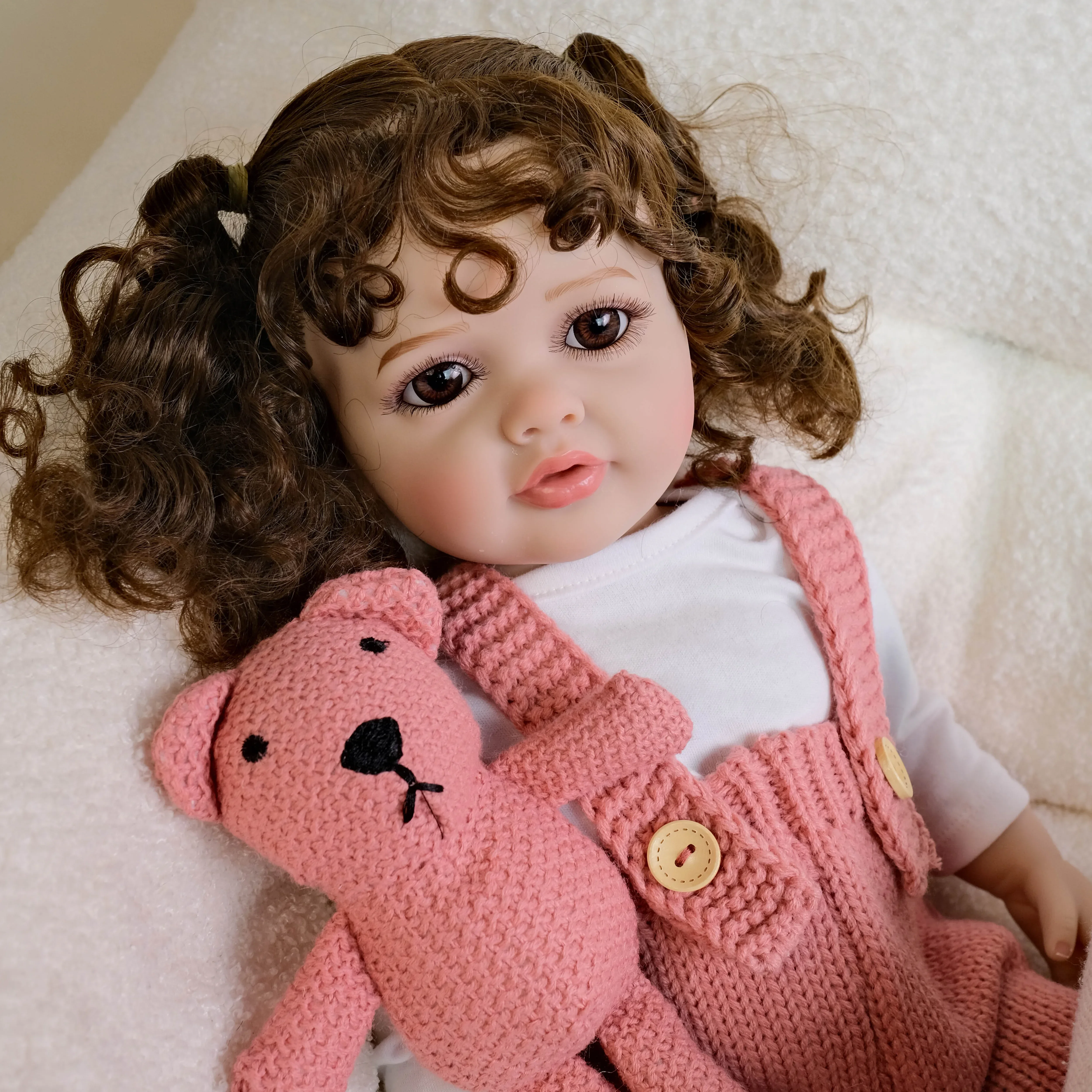 22Inch Betty Full Soft Vinyl G - Baby Products For Curly Hair recension och pris