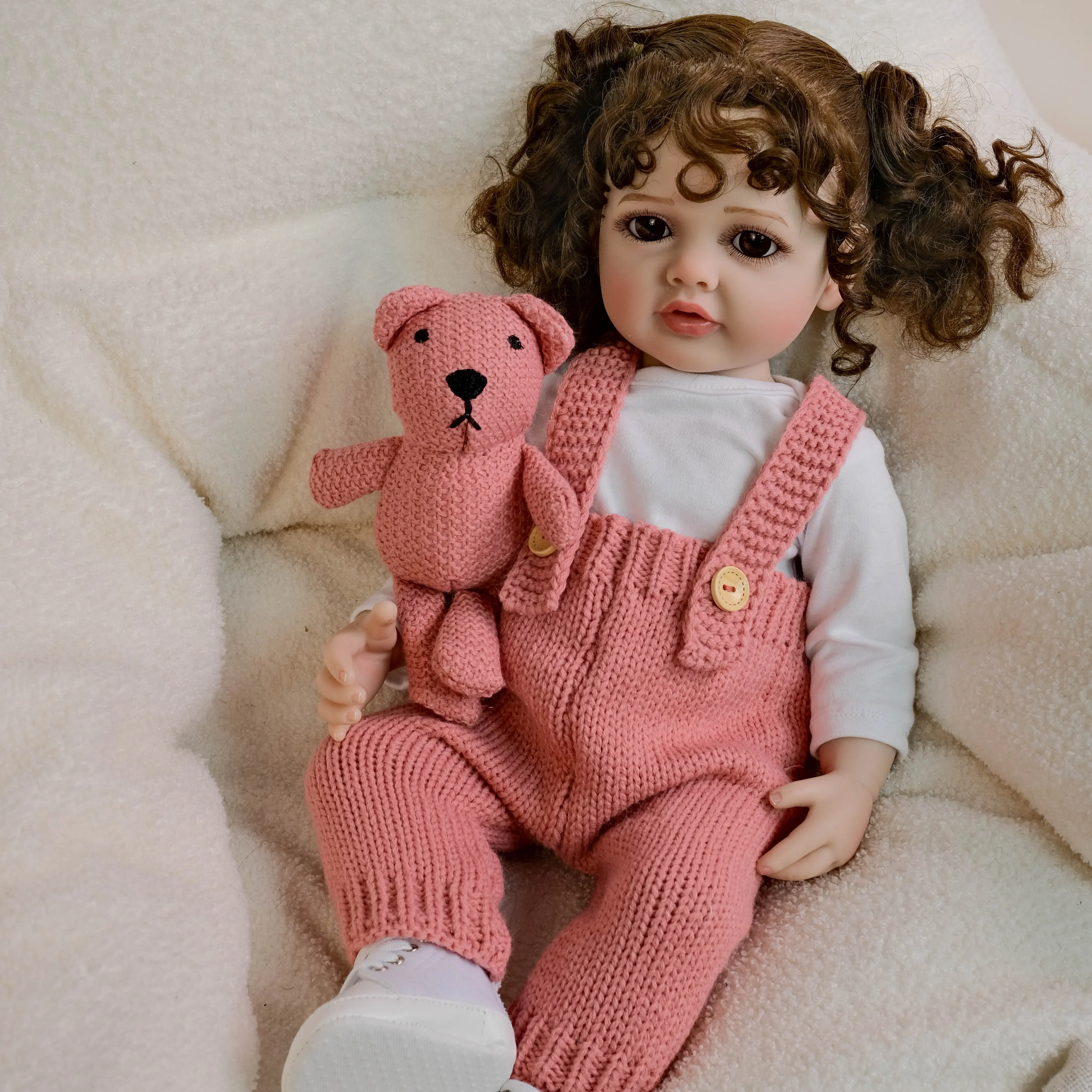 22Inch Betty Full Soft Vinyl G - Baby Products For Curly Hair recension och pris