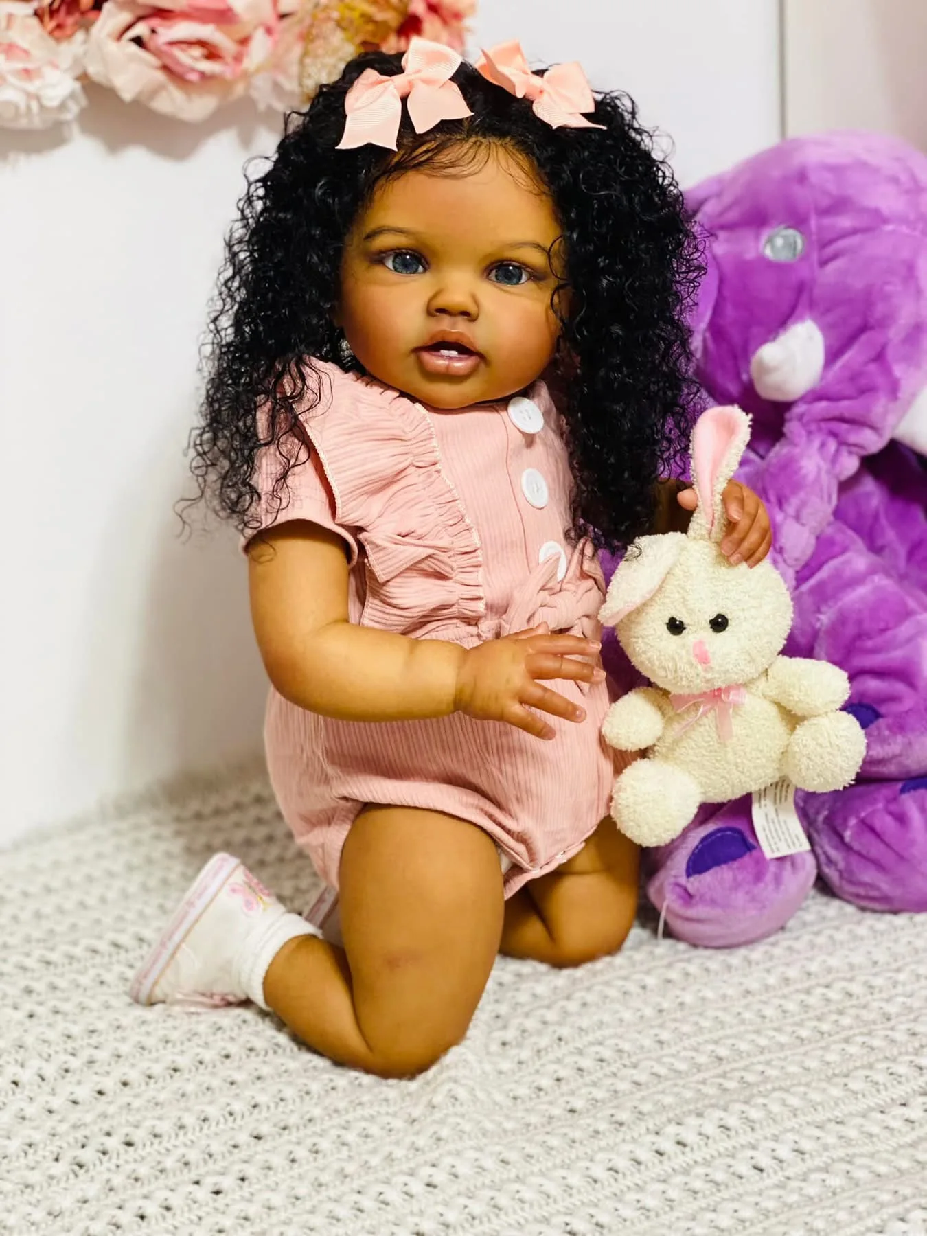 24Inch Reborn Baby Toddler Lot - Baby Products For Curly Hair recension och pris