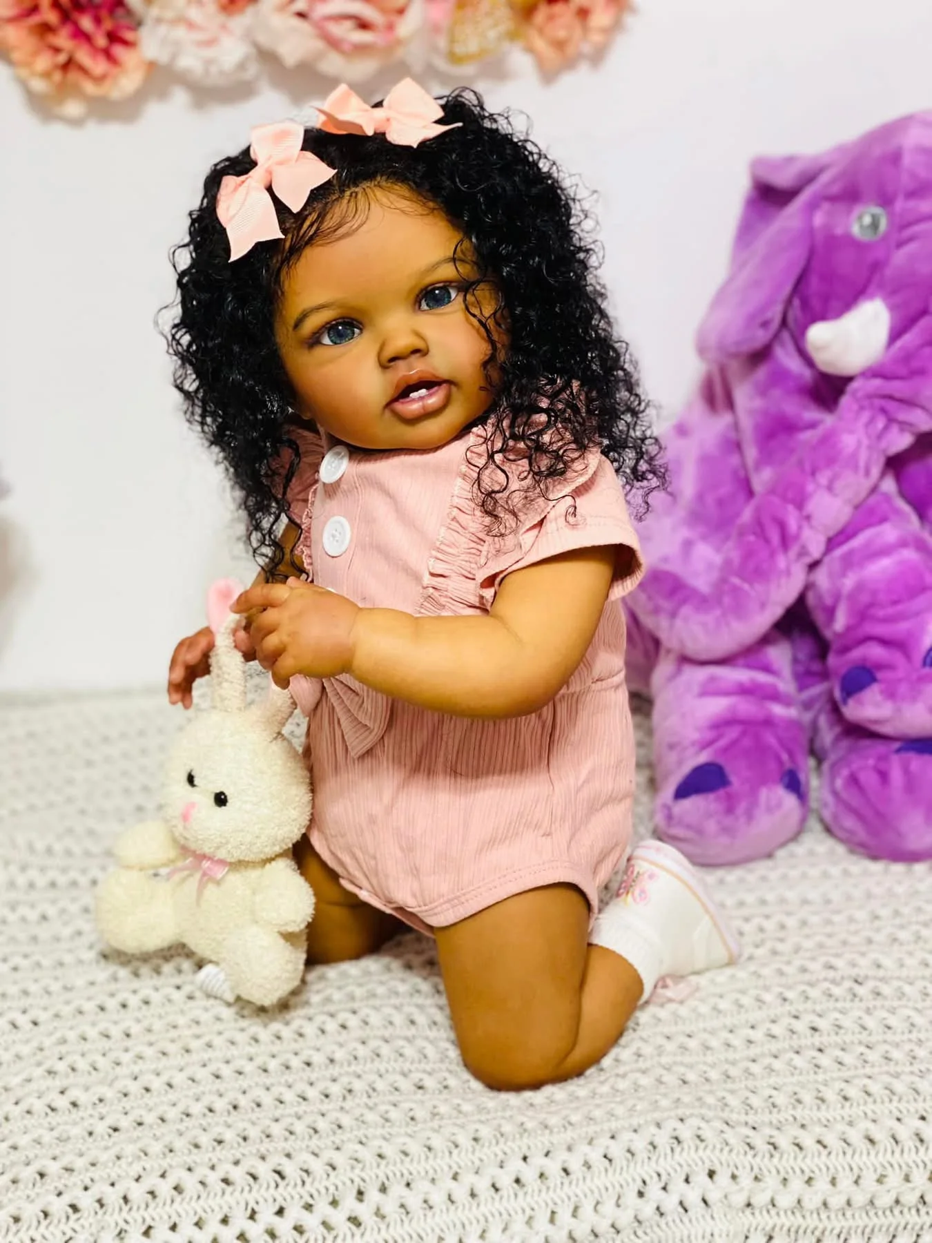 24Inch Reborn Baby Toddler Lot - Baby Products For Curly Hair recension och pris