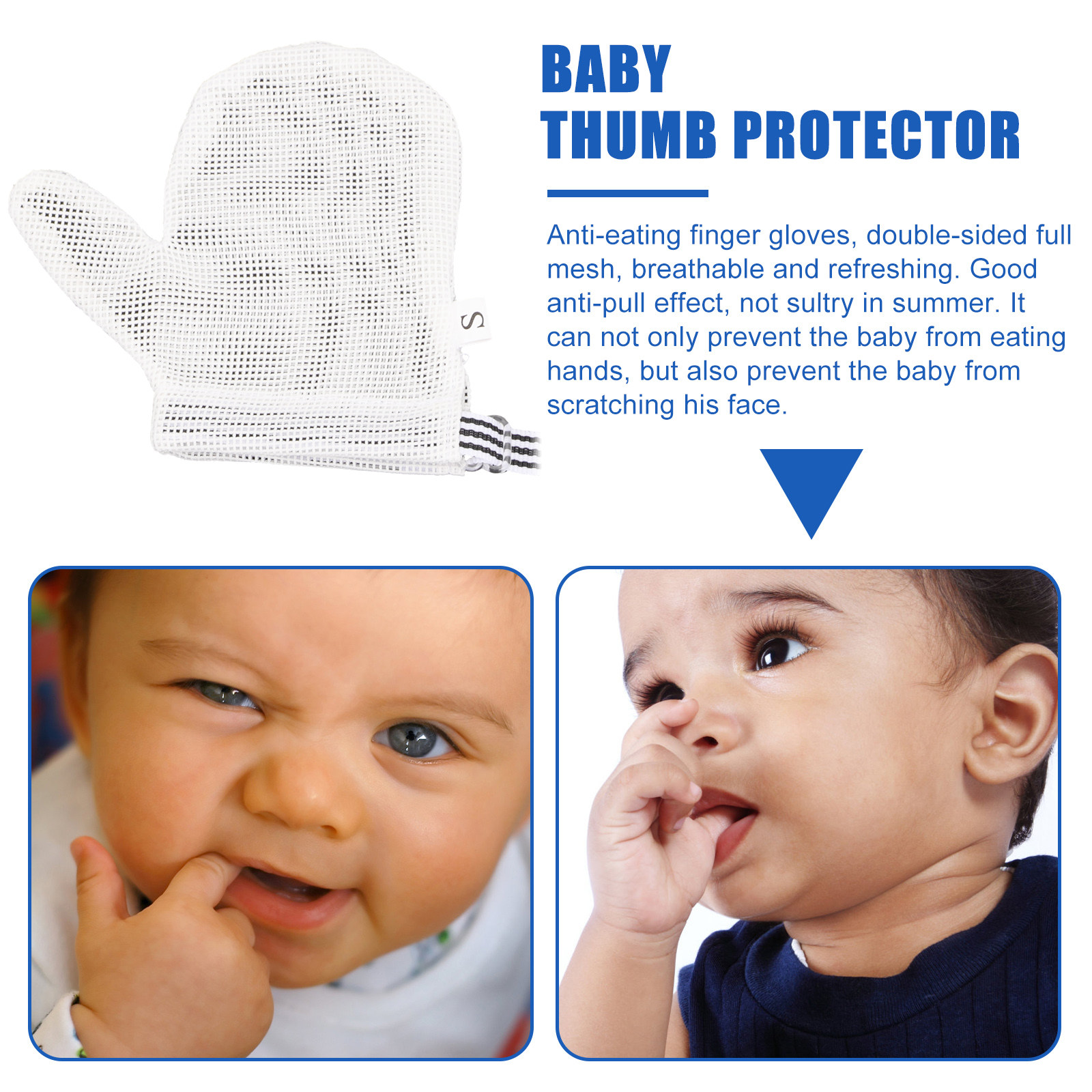 1Pair Baby Teething Mittens So - Teething Mitten Baby recension och pris