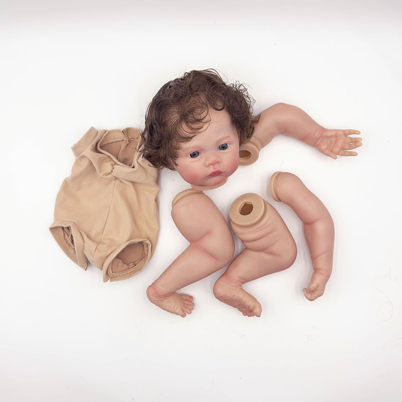 18inch Meadow Reborn Doll Kit  - Baby Products For Curly Hair recension och pris