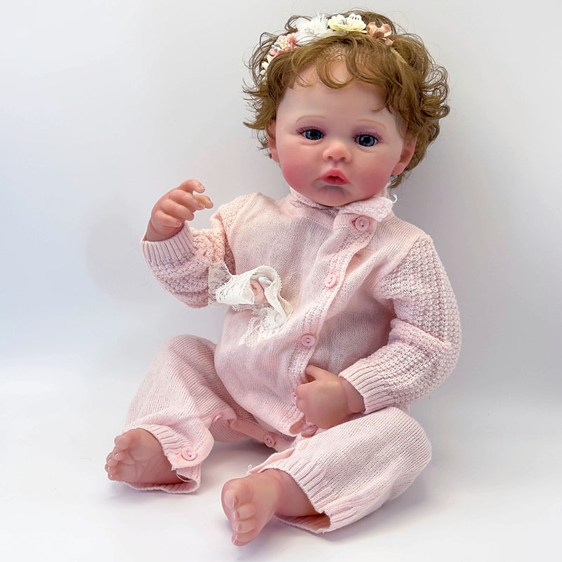 18inch Meadow Reborn Doll Kit  - Baby Products For Curly Hair recension och pris