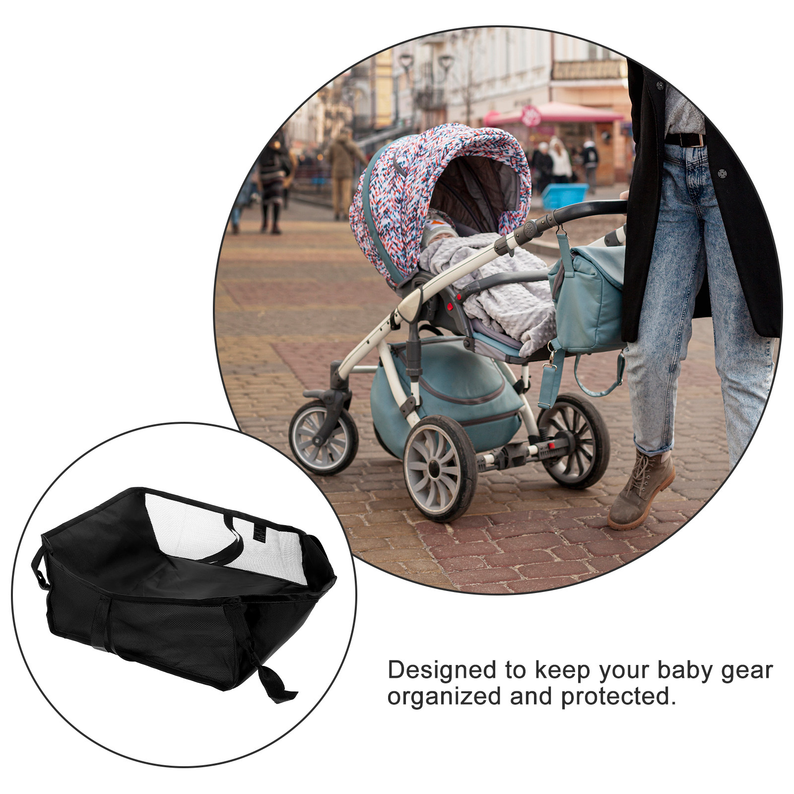 Breathable Mesh Stroller Stora - Baby Products Basket recension och pris