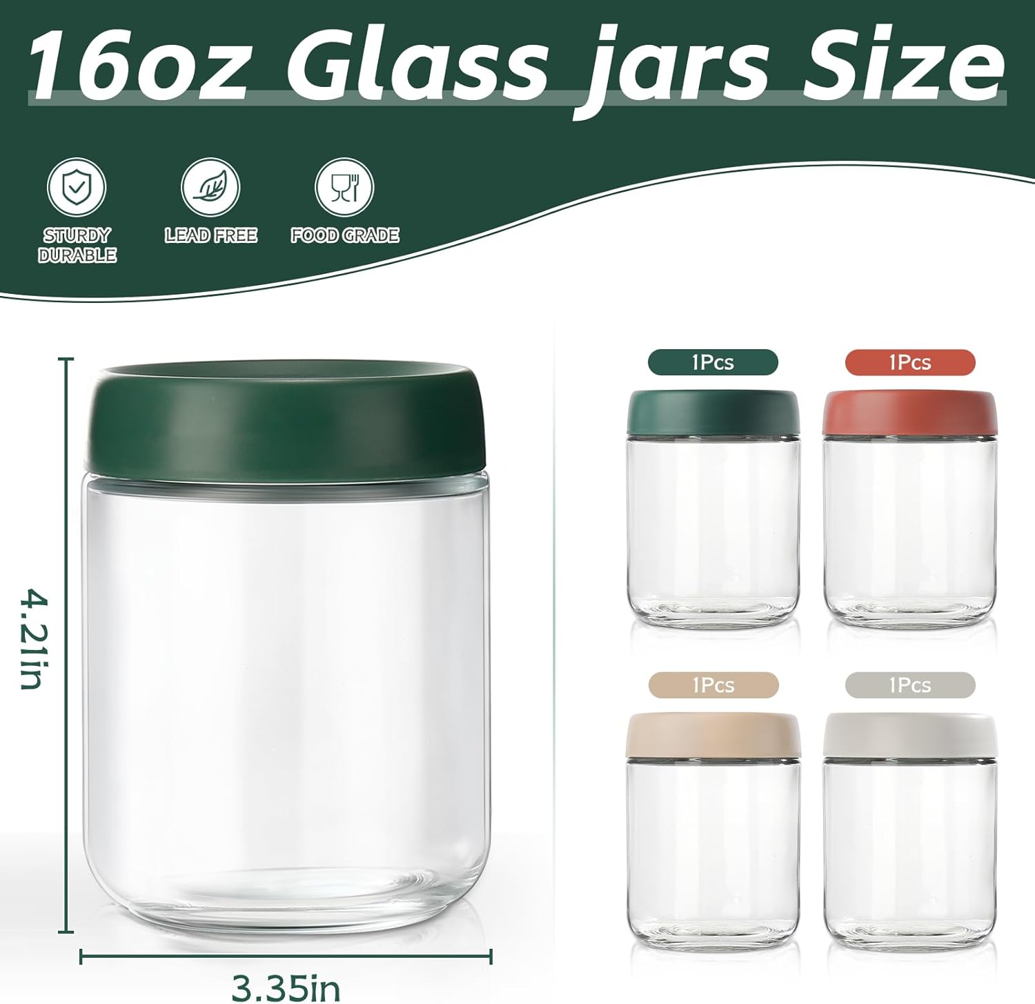 Glass Overnight Oats Container - Baby Products In recension och pris