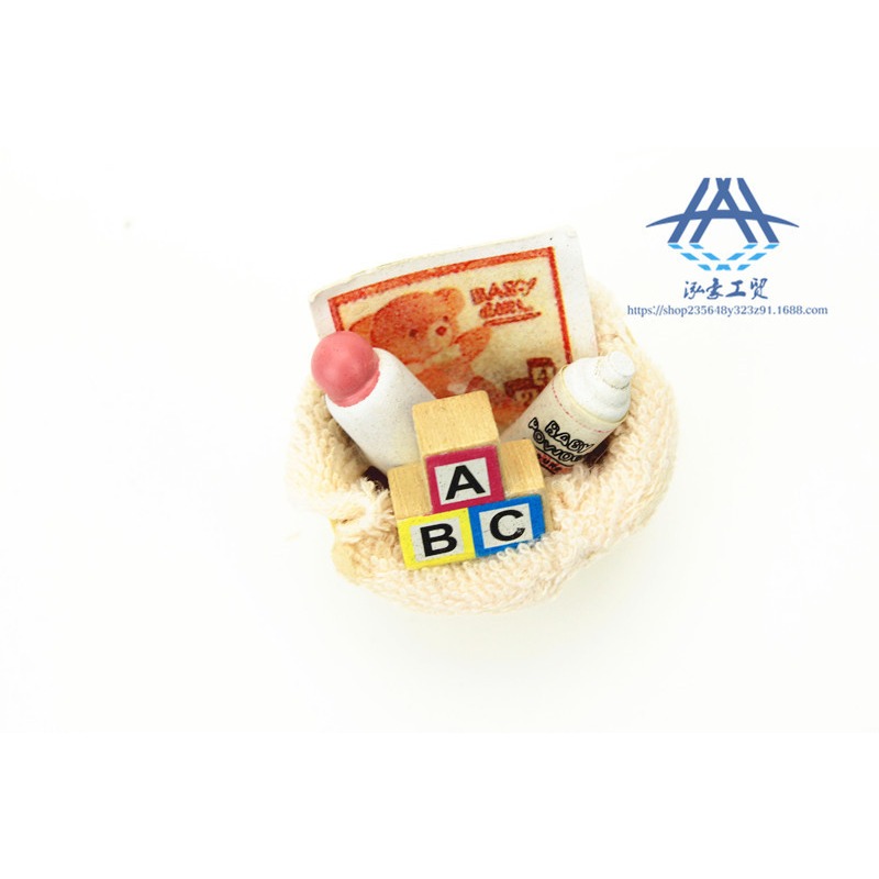 1:12 Cute Mini Milk Powder Bab - Baby Products Basket recension och pris