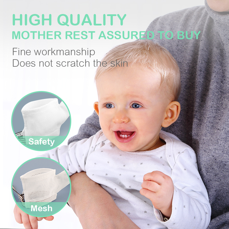 Baby Anti-eating Hand Gloves B - Teething Mitten Baby recension och pris