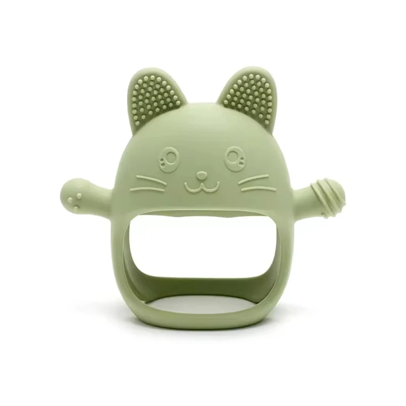 1PC Baby Silicone Teethers Glo - Teething Mitten Baby recension och pris