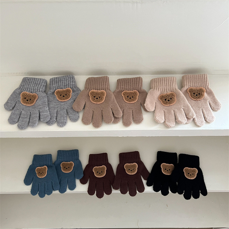 0-7Y Baby Cartoon Bear Mittens - Teething Mitten Baby recension och pris