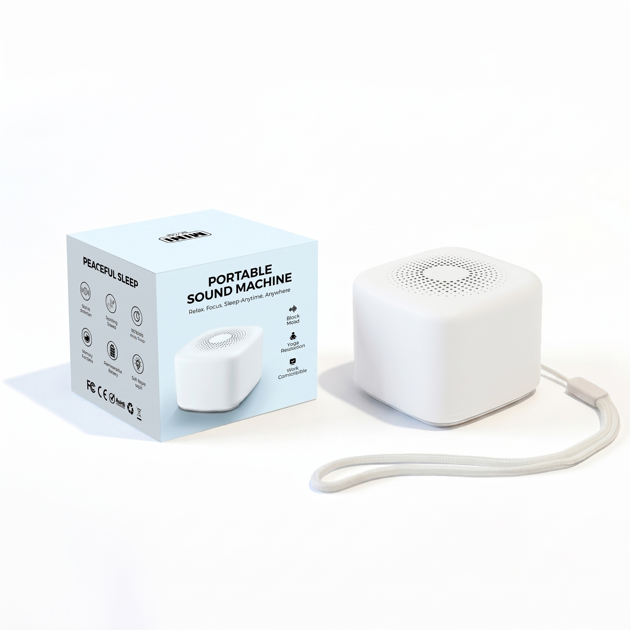 Portable White Noise Machine B - White Noise Machine Baby recension och pris