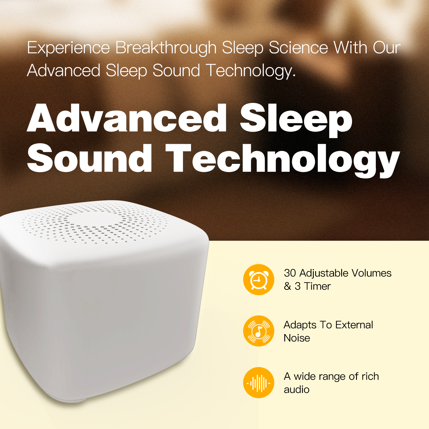 Portable White Noise Machine B - White Noise Machine Baby recension och pris