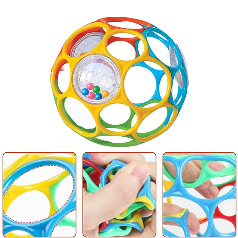 Soft Baby Grasping Ball Rattle - Baby Rattle Toy Set recension och pris