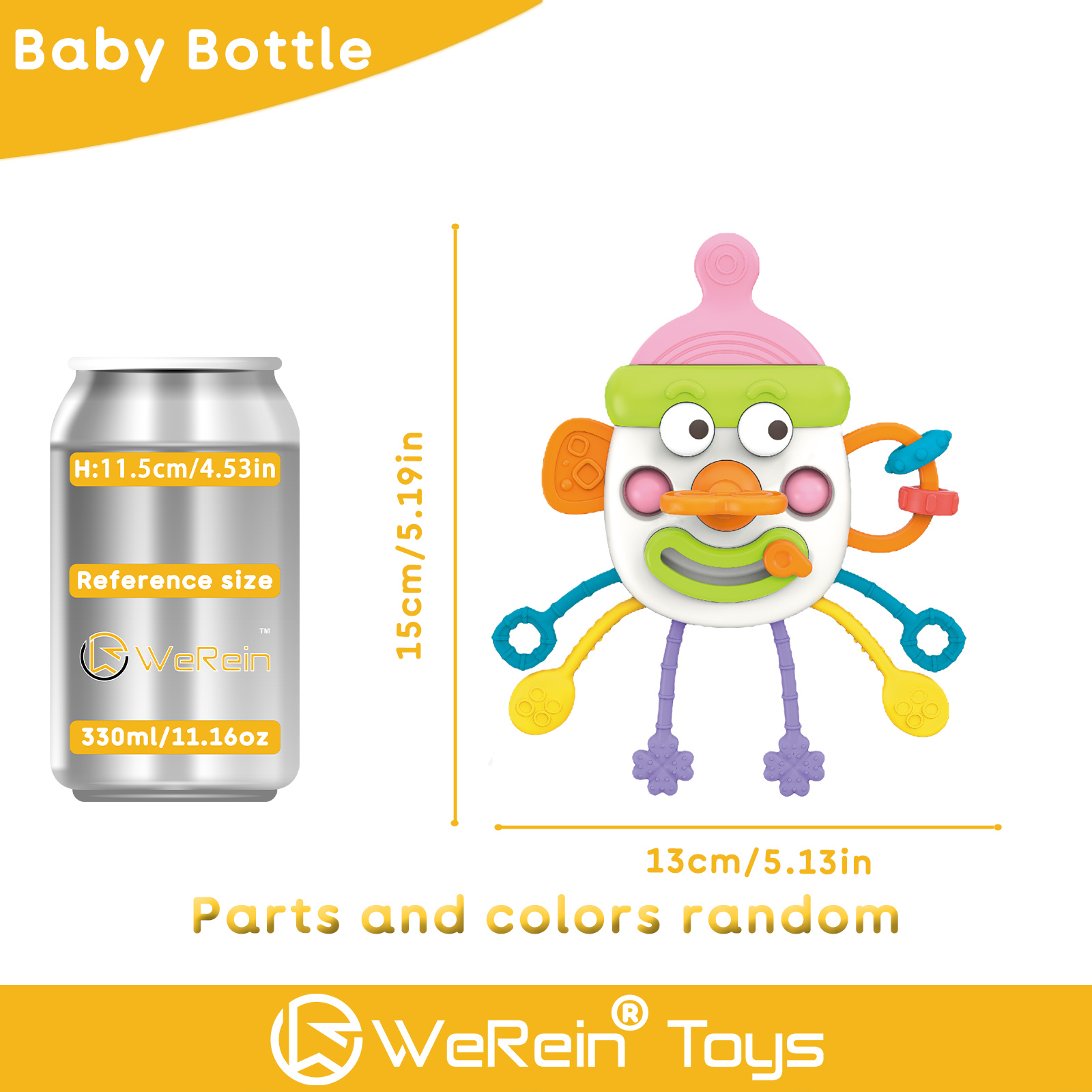Cute Bottle Shaped Pull-out To - Baby Products Nipples recension och pris