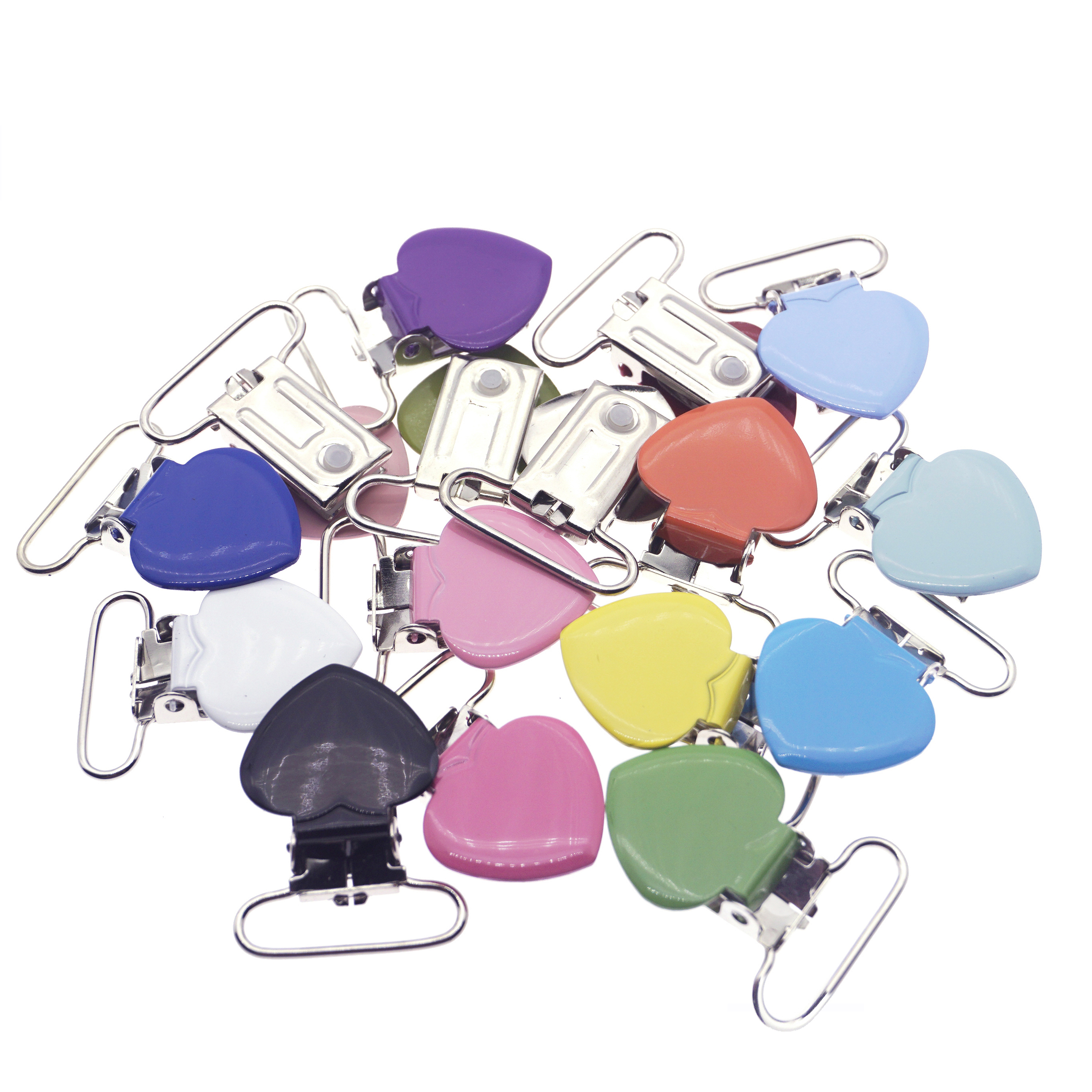 50 pcs Enamel Heart Shape Baby - Teething Mitten Baby recension och pris