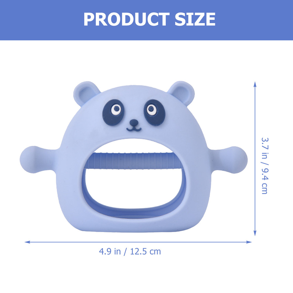 Silicone Baby Teether Cartoon  - Teething Mitten Baby recension och pris
