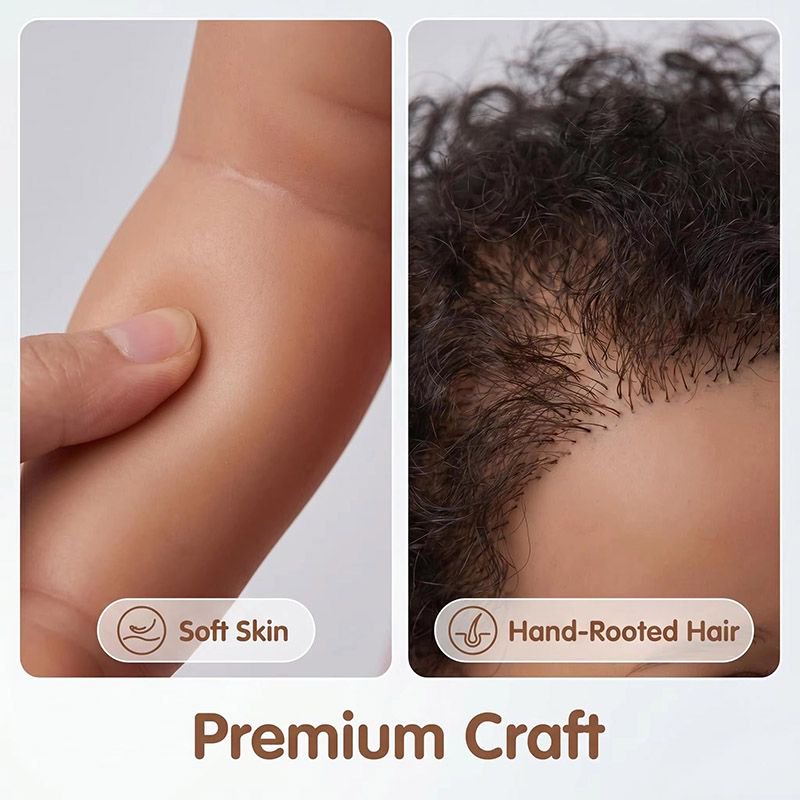 48cm Cotton Body Lanny Curly H - Baby Products For Curly Hair recension och pris