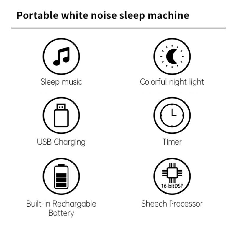 White Noise Machine Baby Sound - White Noise Machine Baby recension och pris