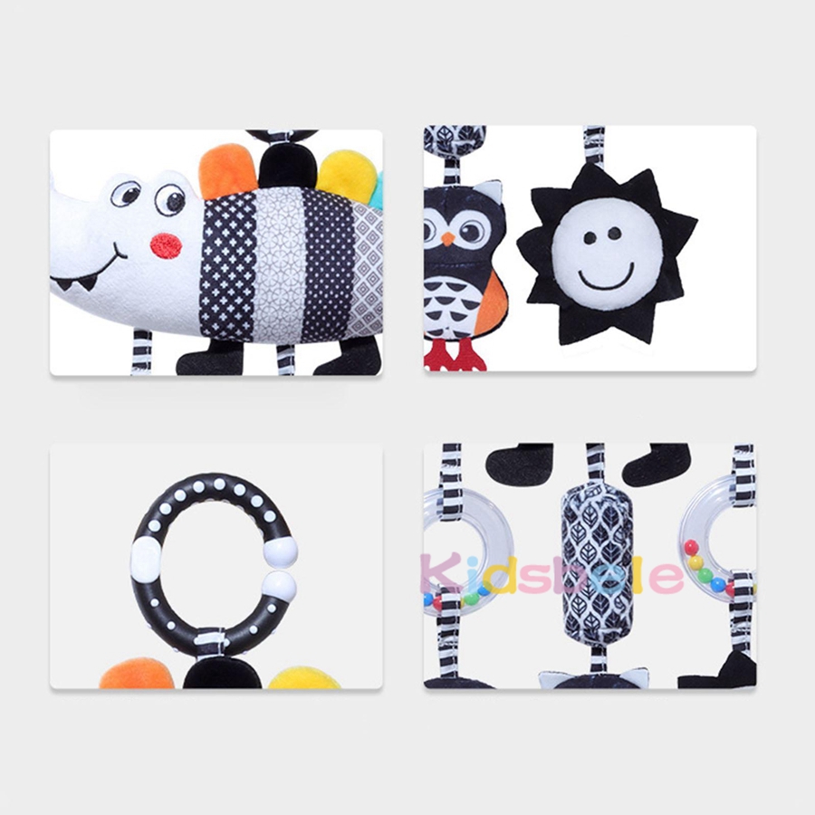 Baby Stroller Spiral with Ratt - Baby Rattle Toy Set recension och pris