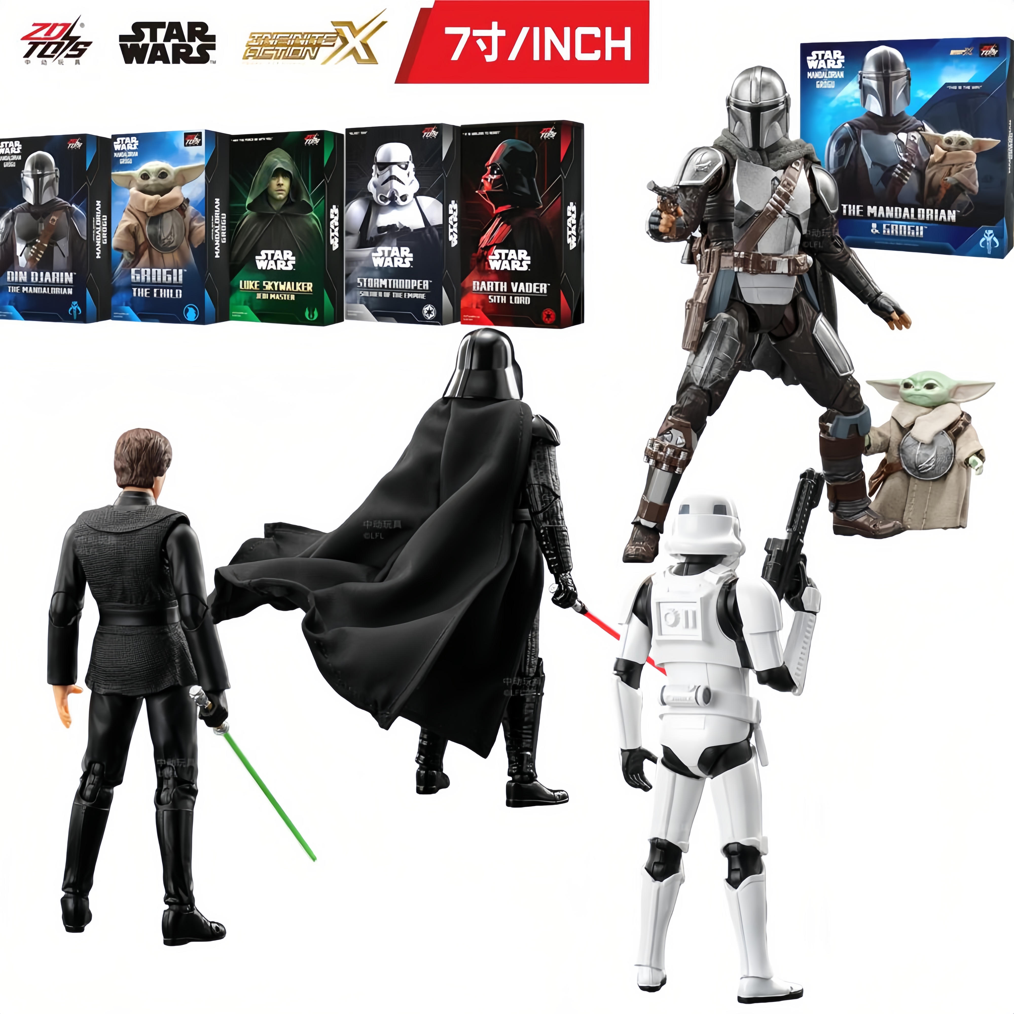 ZD Toys Star Wars 1/10 Scale M - Baby Yoda Products recension och pris