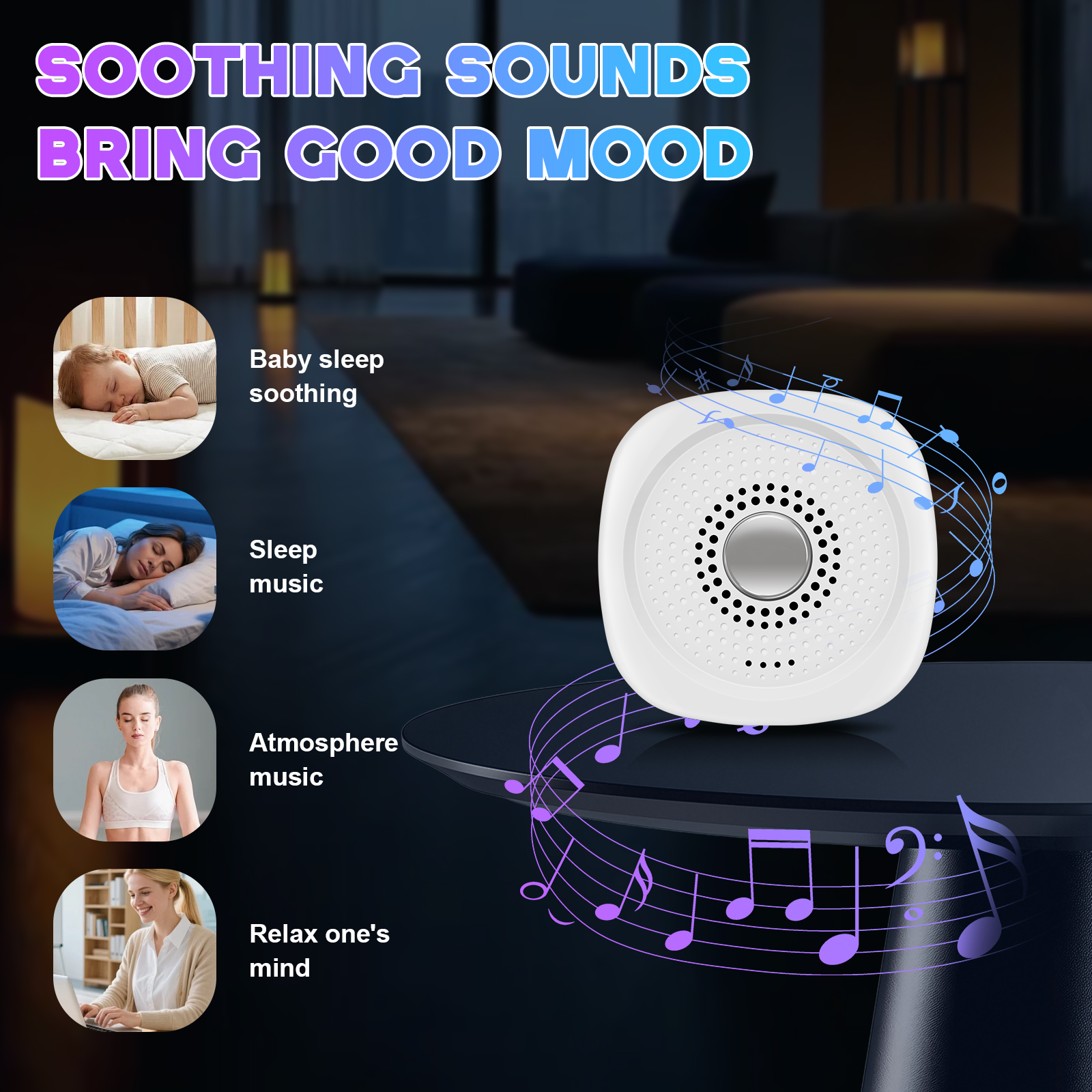White Noise Sound Machine with - White Noise Machine Baby recension och pris