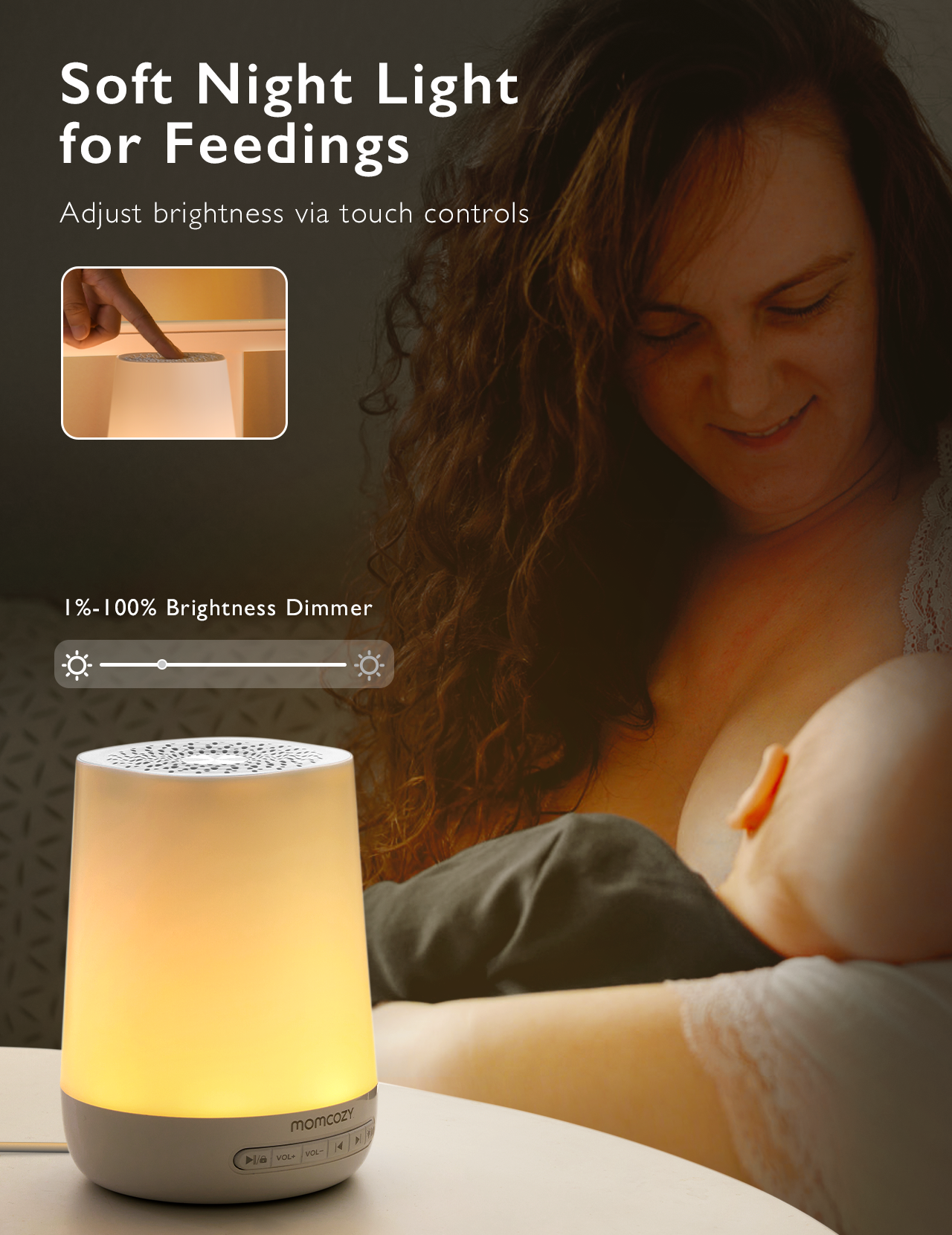 Momcozy Baby White Noise Sound - White Noise Machine Baby recension och pris