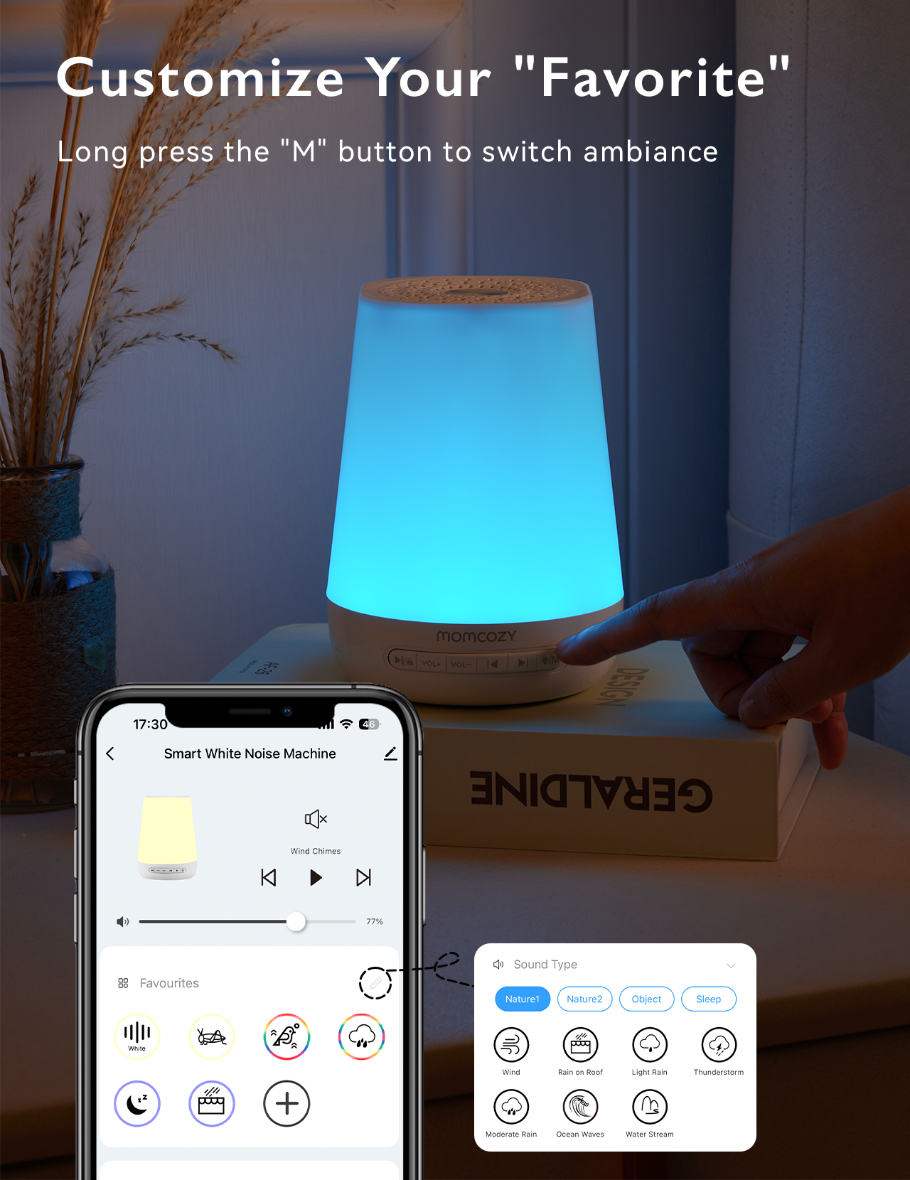 Momcozy Baby White Noise Sound - White Noise Machine Baby recension och pris