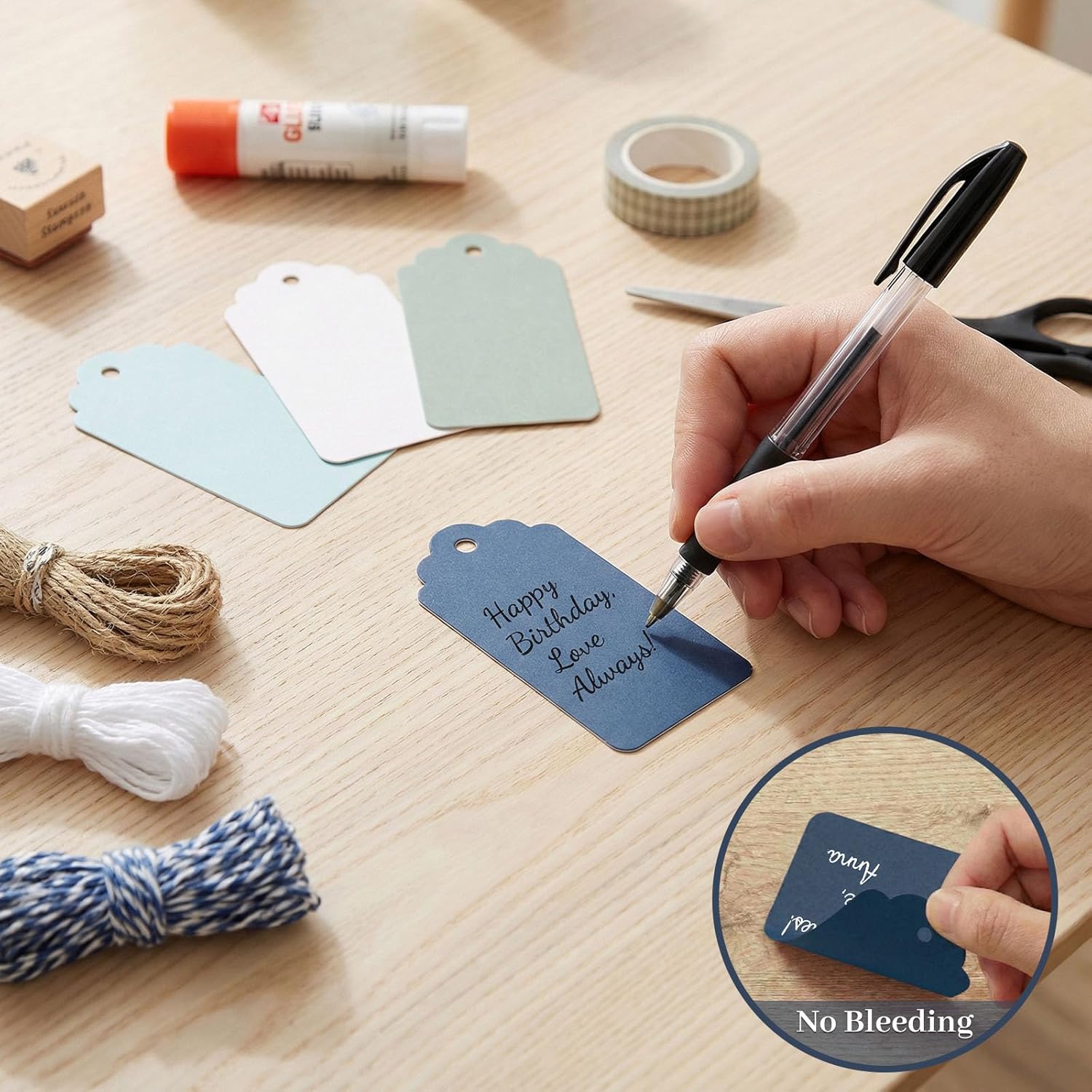 200 PCS Gift Tags with String  - Baby Products In recension och pris