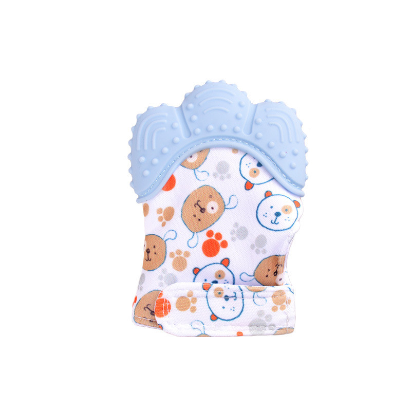 Baby Anti-Bite Silicone Gloves - Teething Mitten Baby recension och pris