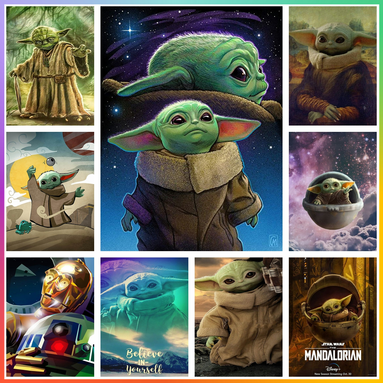 Star Wars Yoda Baby Diamond Pa - Baby Yoda Products recension och pris